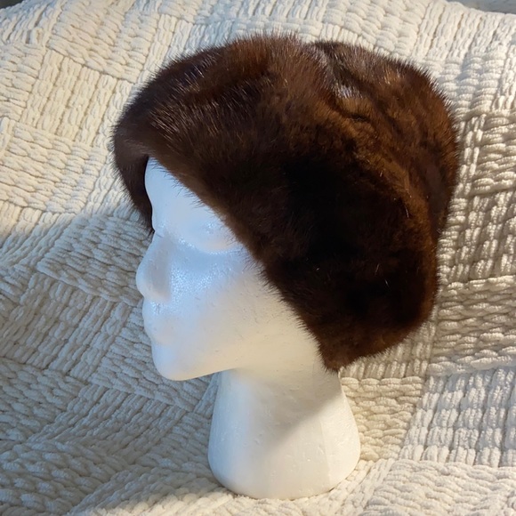 Macy’s Little Shop Accessories - Vintage Fur Hat by Macy’s Little Shop